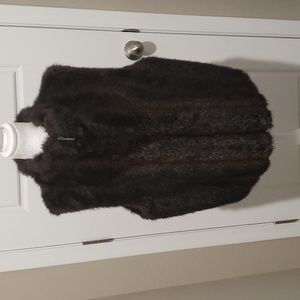 Faux Fur Vest Size L